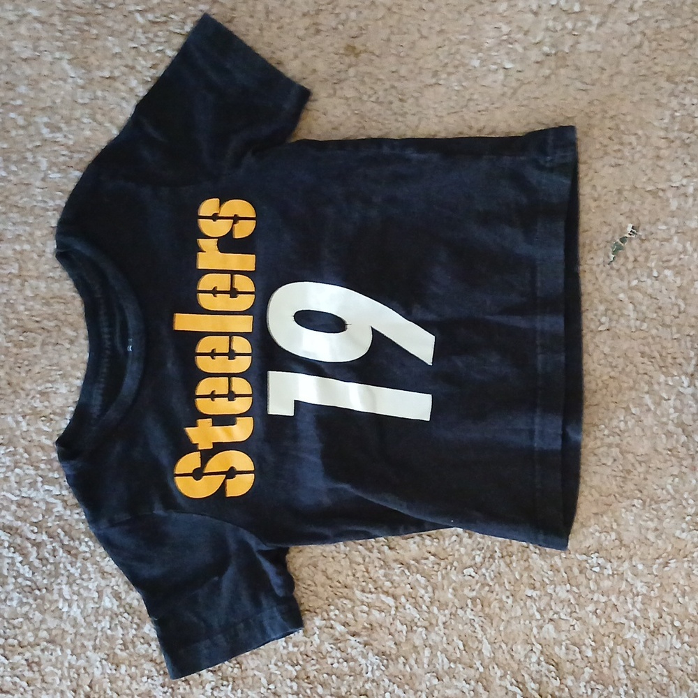 Kids NFL Pittsburgh Steelers Juju Smith Schuster short sleeve tshirt size S